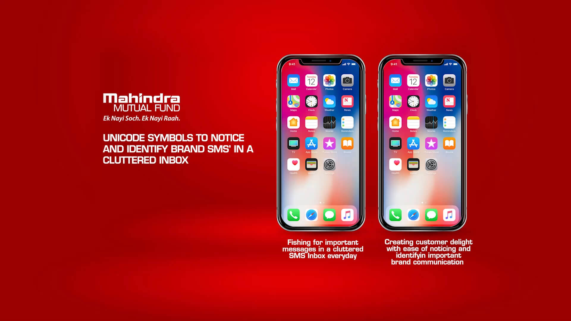 Mahindra Mobile SMS Textmoji — Sparkt case study