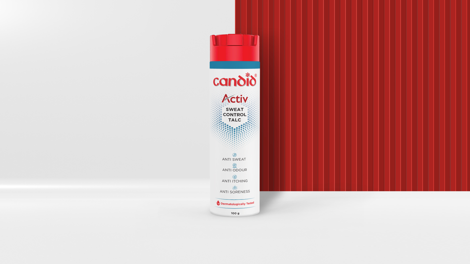 Candid Activ · Sweat Control Talc — Sparkt case study