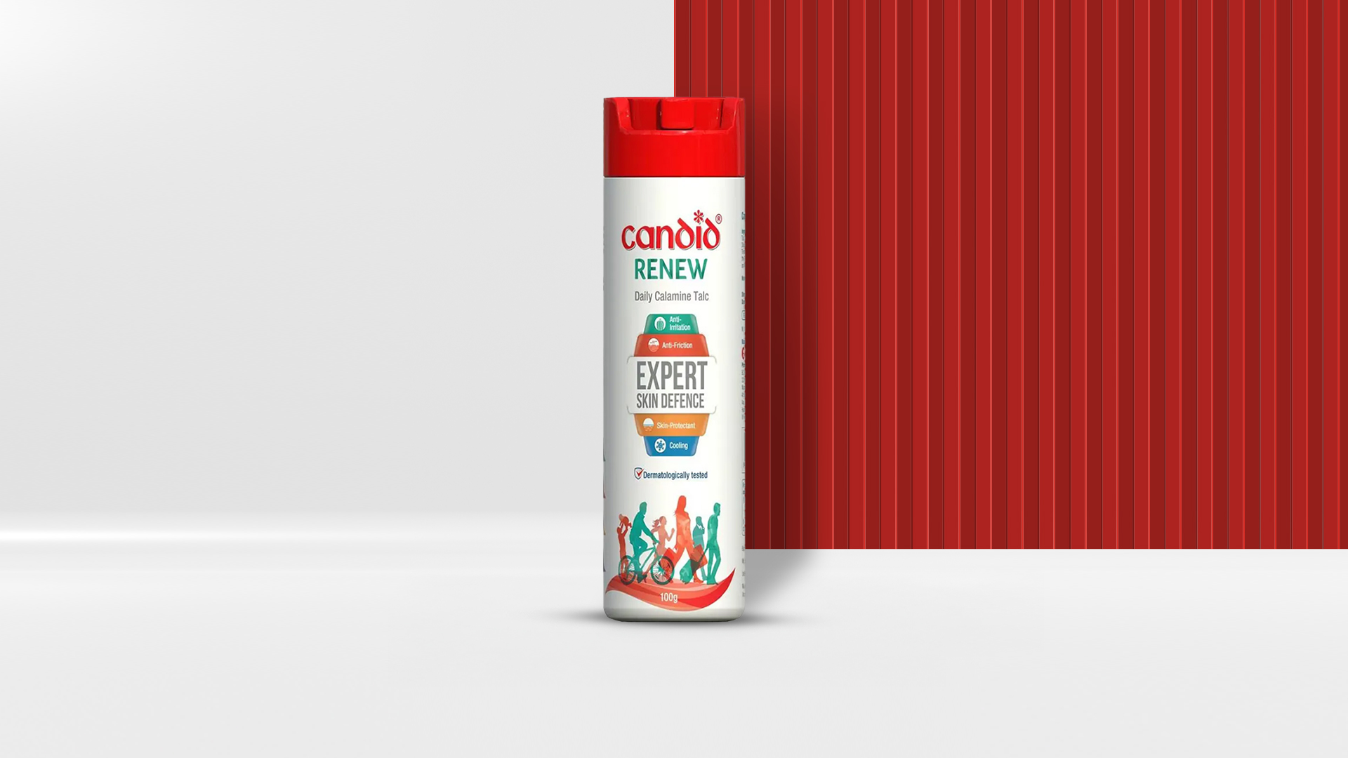 Candid Renew Daily Skin Defence Talc — Old Packaging