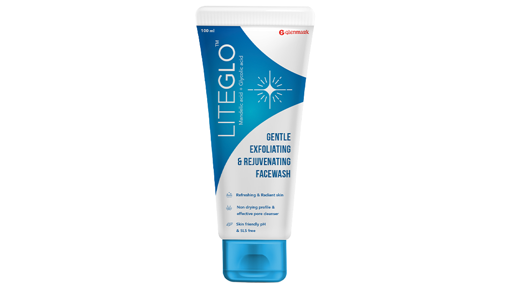 LiteGlo Face Wash — Brand Asset
