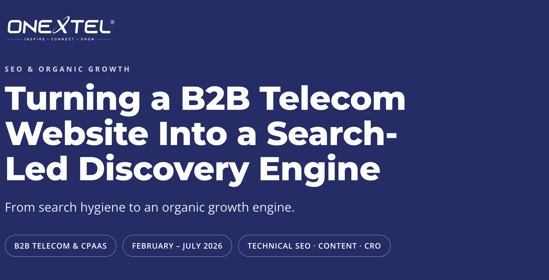 OneXtel - Sparkt case study